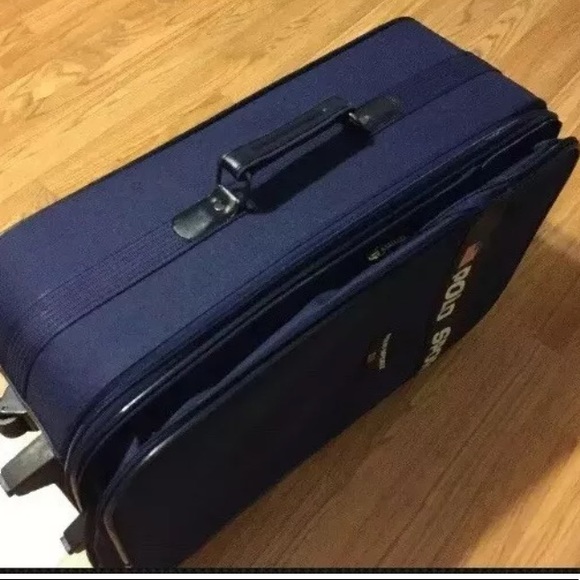 Polo by Ralph Lauren Bags Polo Sport Rolling Luggage Blue Poshmark
